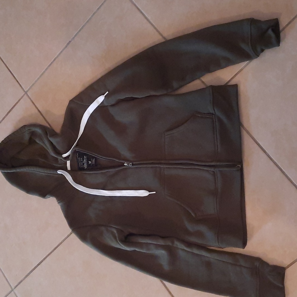 Army Green Hoodie Jacket